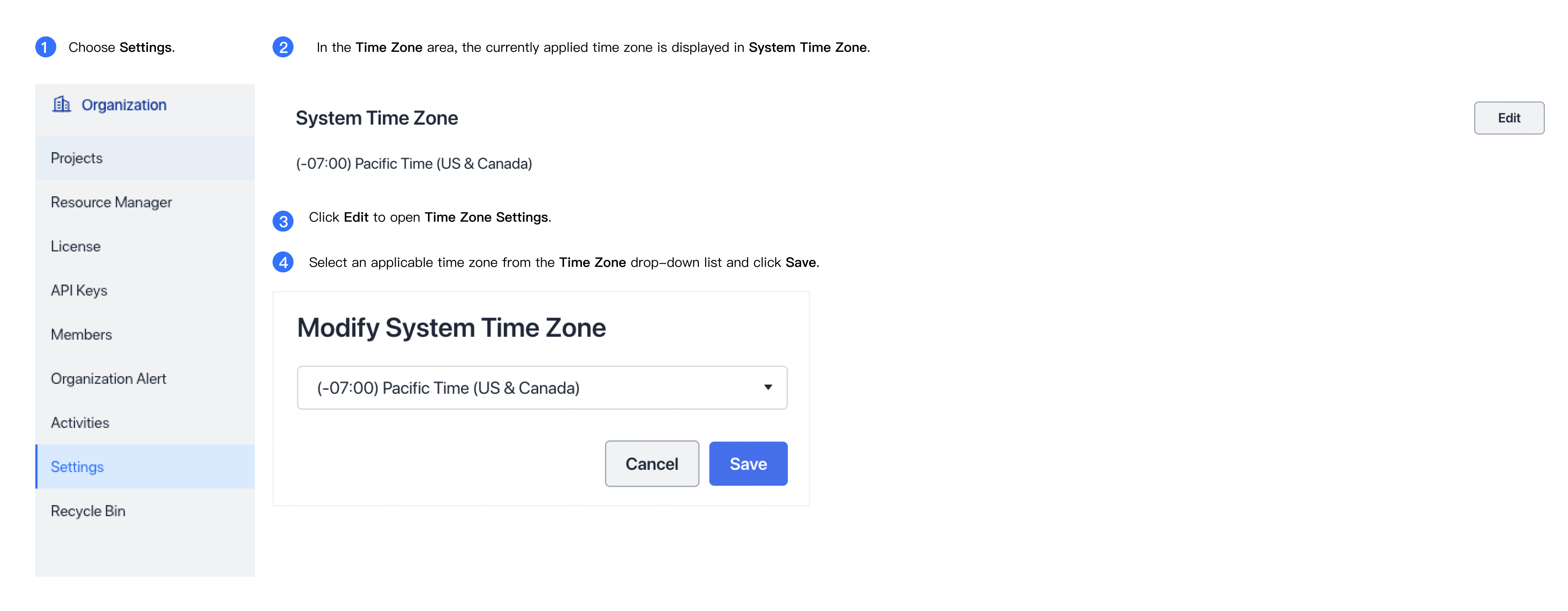 byoc-timezone-settings