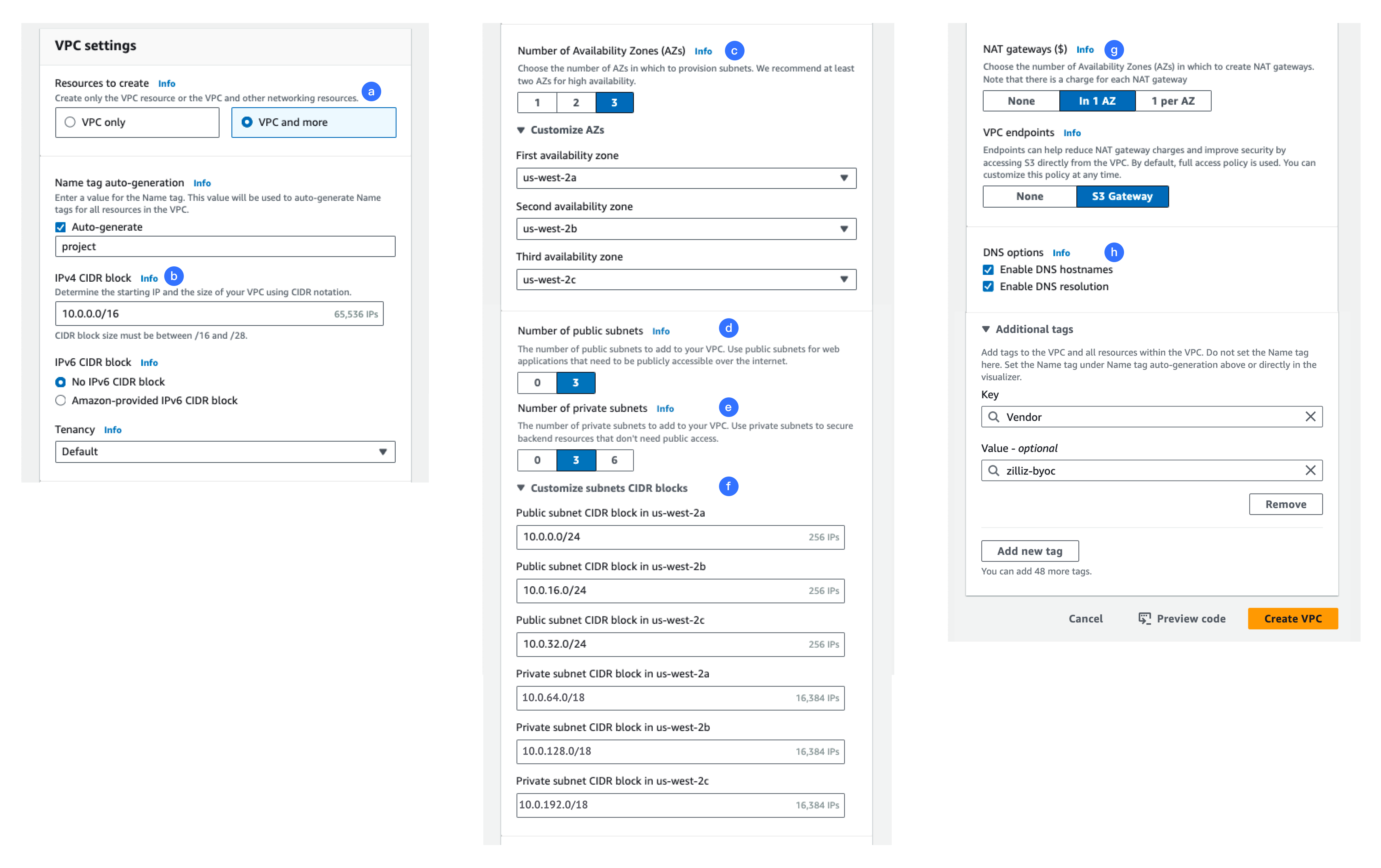 create-aws-vpc-byoc