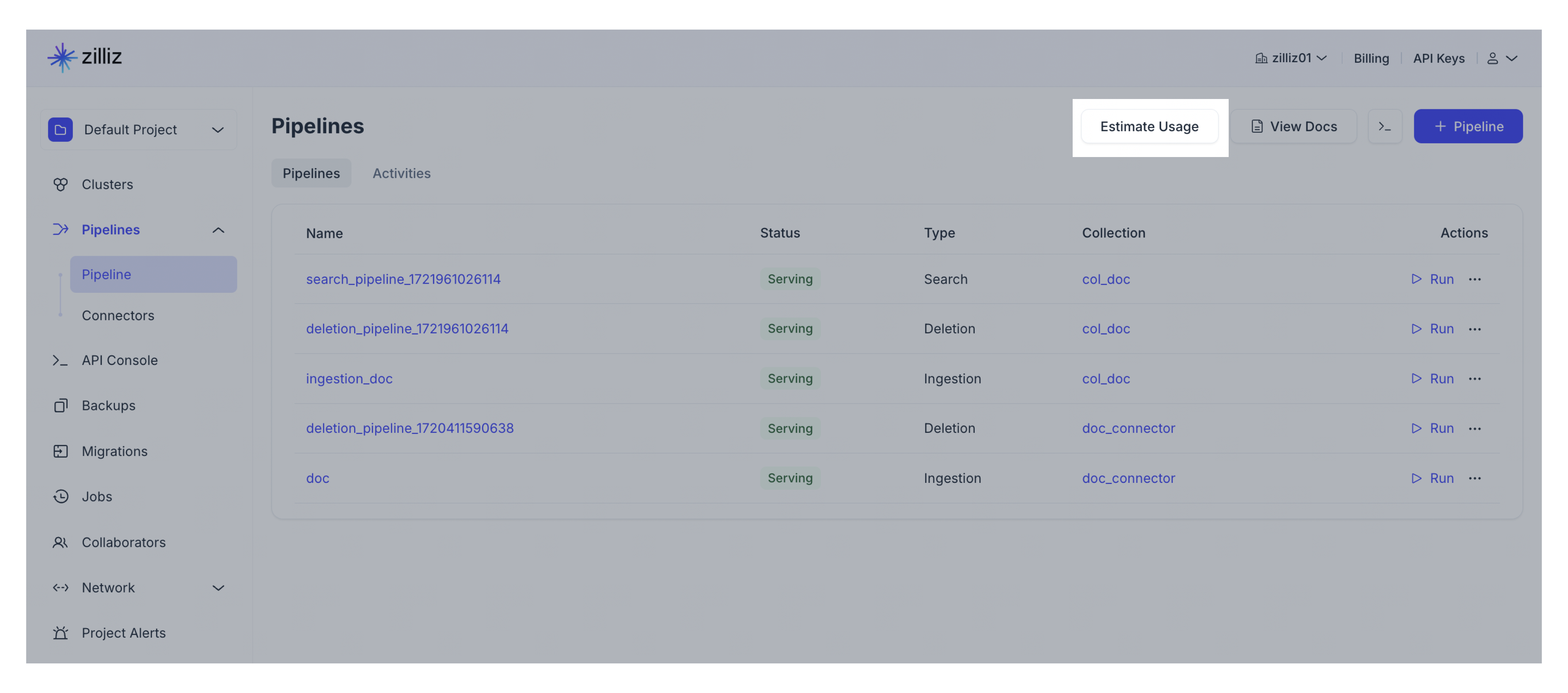 estimate-piplines-usage-tool-entrance